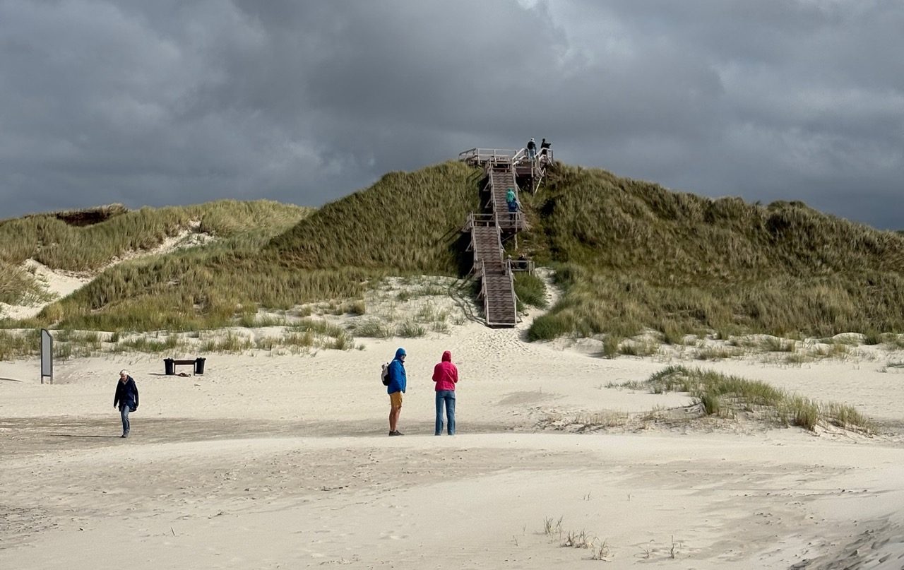 Wanderung Amrum: Himmelsleiter & Kniepsand: Wanderung über die Norddorfer Dünen ans Meer