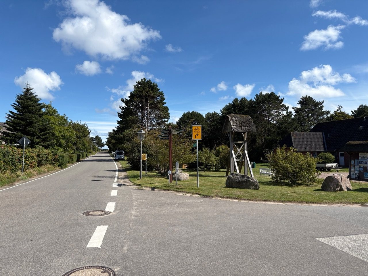 Fahrradtour Amrum: Wattseiten-Tour: Von Süddorf über Steenodde am Deich entlang nach Wittdün